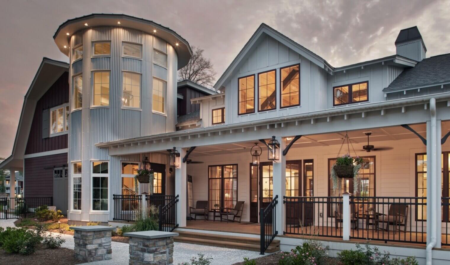 exterior of the leasing office cooper river farms charleston apartments